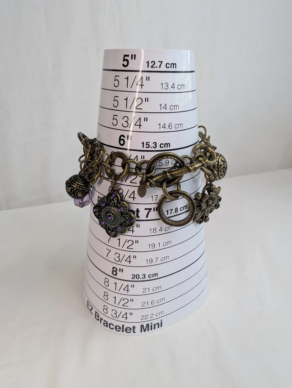 Vintage Premier Designs Charm Bracelet & Earrings Set